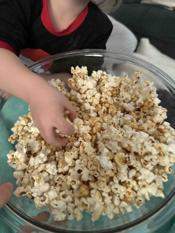 Everybody loves kettle corn, including children!